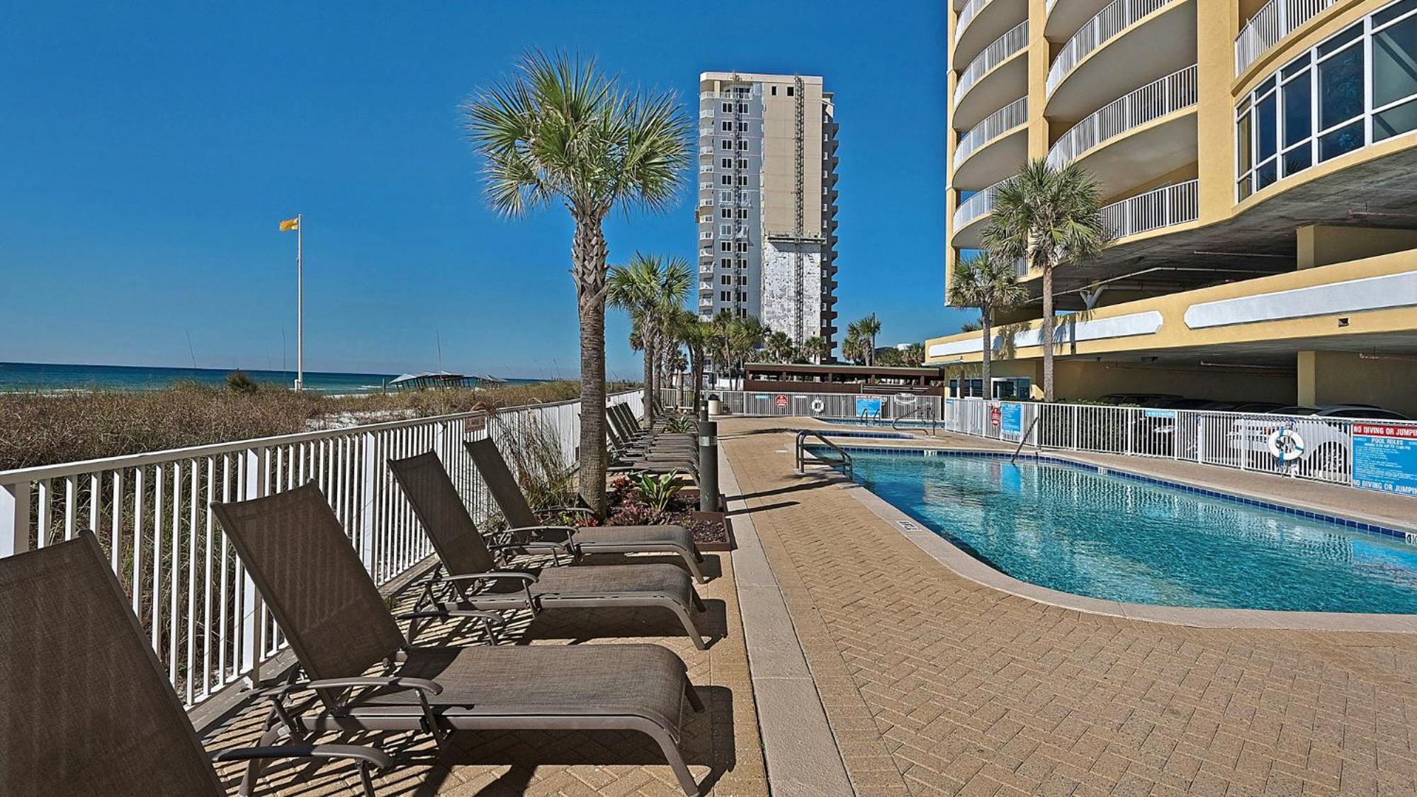 Parking Included-Beachfront 2Bd Ocean Villa! Gorgeous Amenities, Private Complex Panama City Beach Eksteriør billede