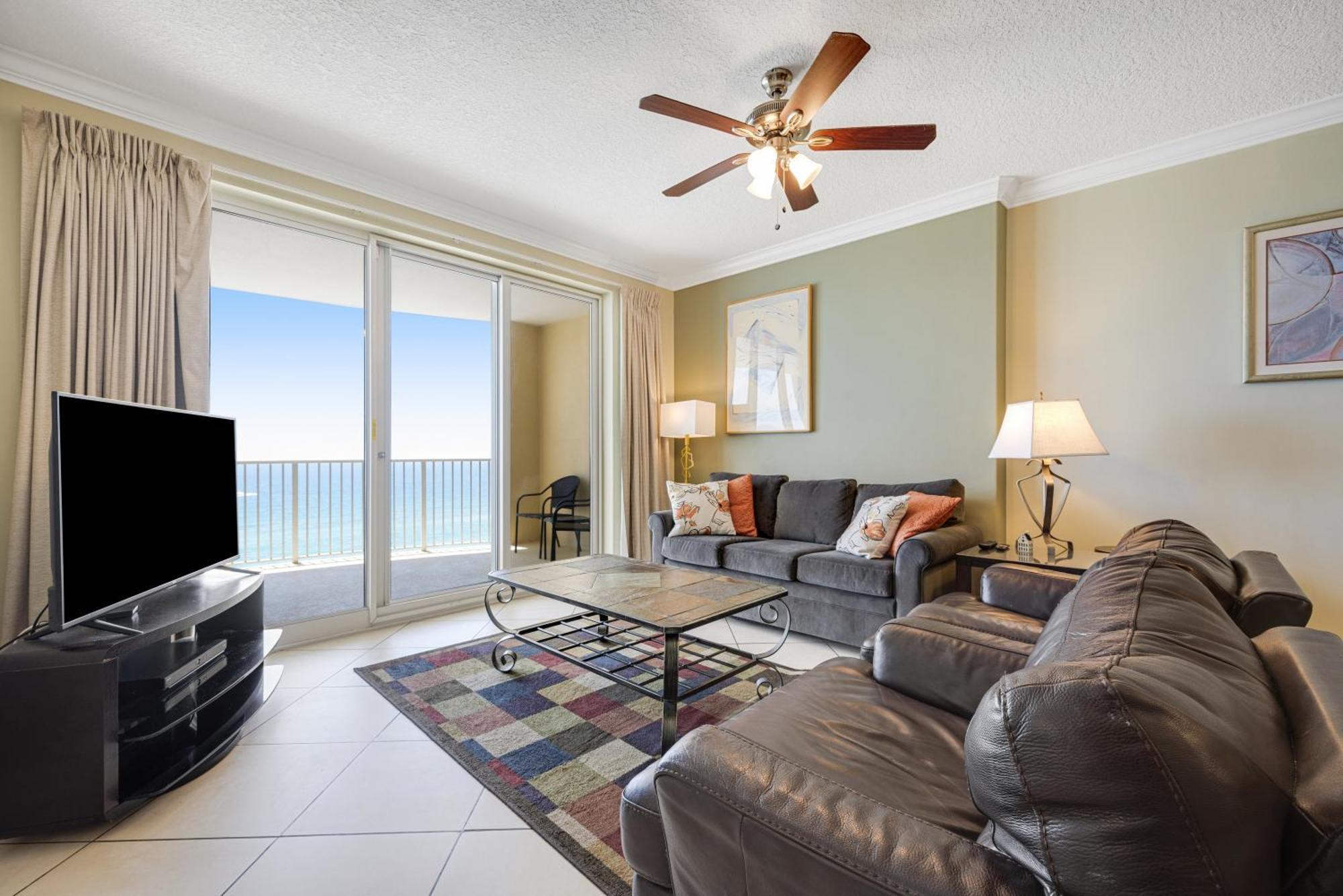 Parking Included-Beachfront 2Bd Ocean Villa! Gorgeous Amenities, Private Complex Panama City Beach Eksteriør billede