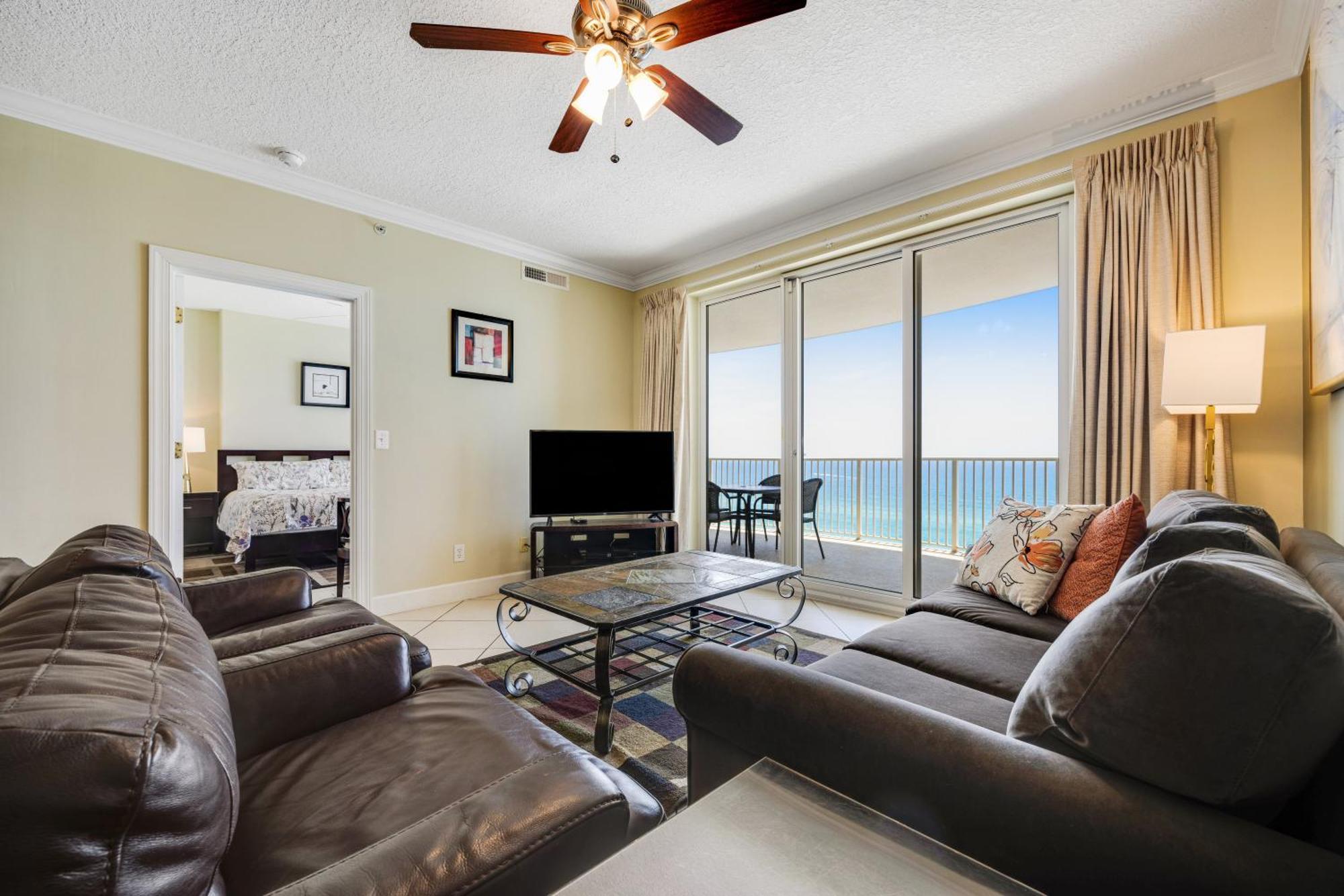 Parking Included-Beachfront 2Bd Ocean Villa! Gorgeous Amenities, Private Complex Panama City Beach Eksteriør billede